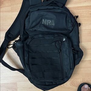 NRA Black Men's Backpack